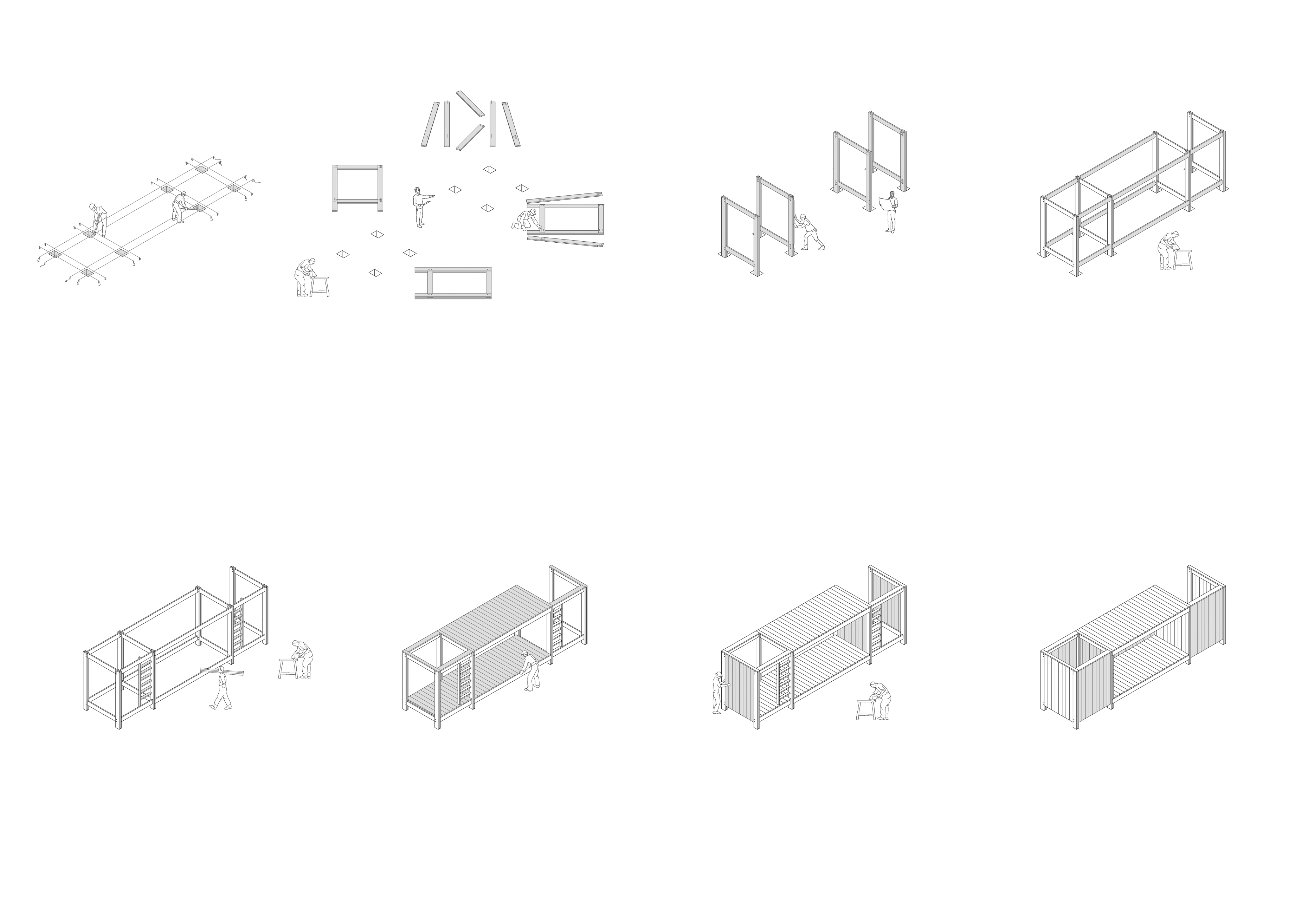 Axonométrie construction